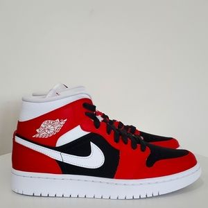 AIR JORDAN 1 MID GYM RED W 6.5 SKU BQ6472 601